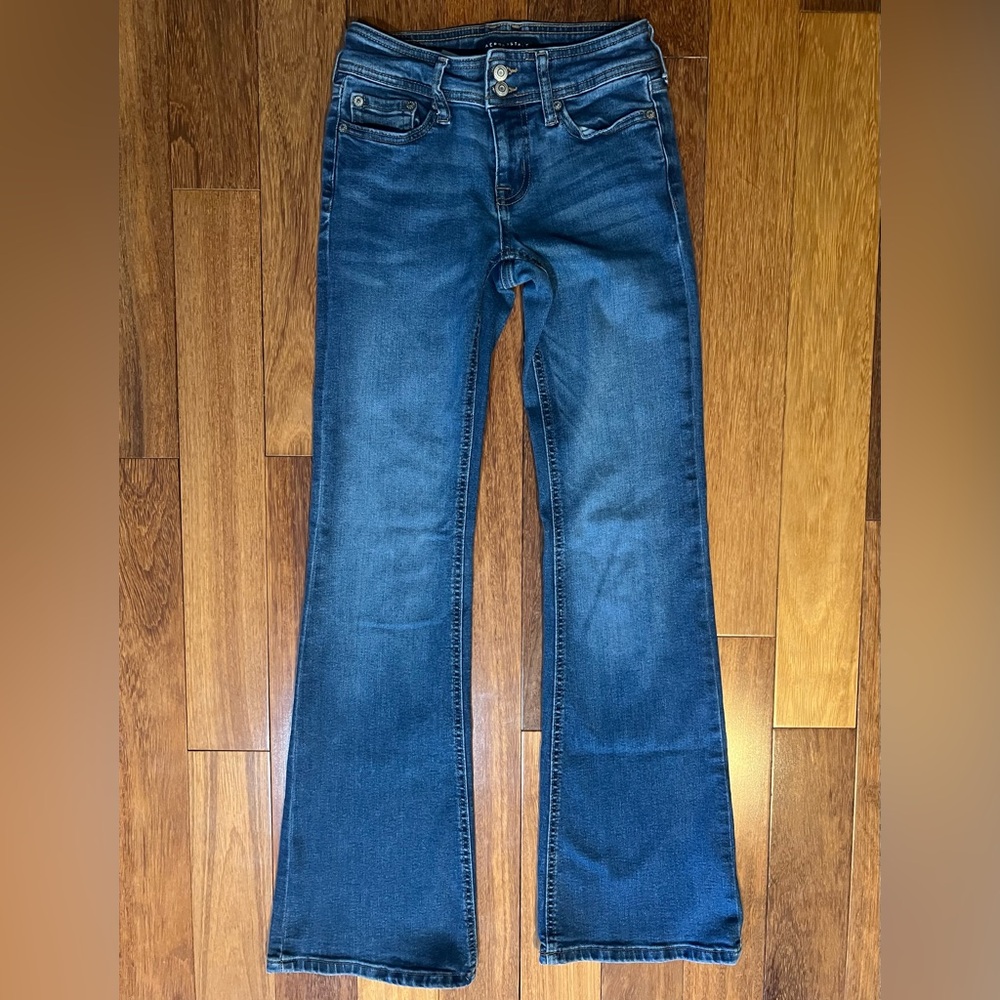 Aeropostale Low Rise Flare Jeans
